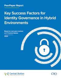 Key Success Factors For Identity Governance In Hybrid Environments