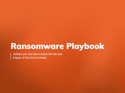 Ransomware Playbook