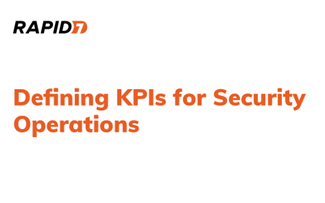 Defining KPIs for Security Operations